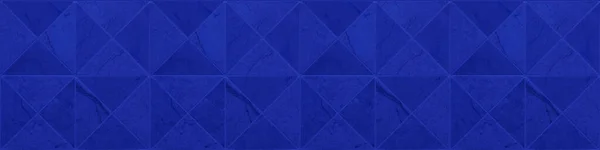 Abstrato Azul Colorido Triângulos Triangulares Quadrados Mosaicos Textura Fundo Banner — Fotografia de Stock