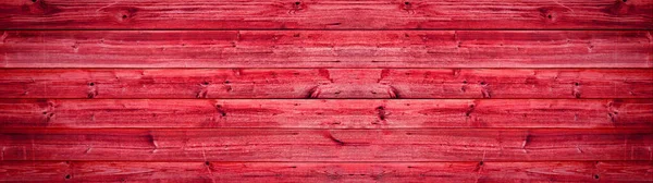 Grunge Abstrait Rustique Vieux Rouge Peint Couleur Bois Panneau Mur — Photo