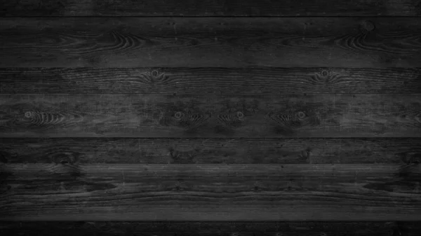 旧的黑色灰色乡村式深色木制墙桌质感 木制背景 — 图库照片