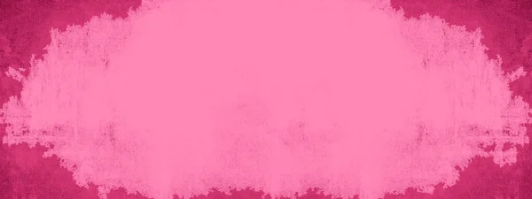 Abstrato Rosa Magenta Aquarela Pintado Papel Textura Fundo Banner Panorama — Fotografia de Stock