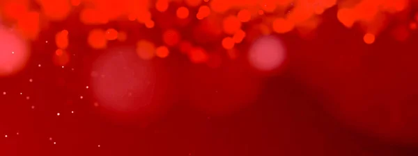 Abstrait Rouge Scintillant Festif Dramatique Bokeh Scintillement Design Célébration Fond — Photo