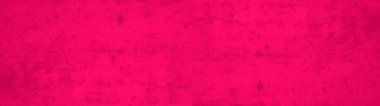 Koyu soyut grunge pembe morumsu renkli boyalı suluboya taş beton desenli arka plan panorama, üst görünüm