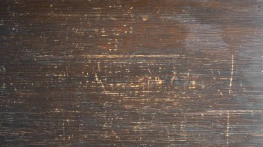 Eski kahverengi kırsal köhne eskimiş koyu renk ahşap ahşap ahşap masa döşeme tahta döşeme dokusu - ahşap arka plan pankartı üst görünüm