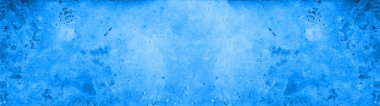 Koyu soyut grunge mavi renkli suluboya taş taş kağıt desen arka plan pankartı, üst görünüm