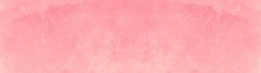 Soyut pembe, yumuşak, parlak suluboya, boyanmış kağıt dokusu arka plan panoraması