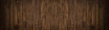Eski kahverengi kırsal köhne eskimiş koyu renk ahşap ahşap ahşap ahşap masa döşeme döşeme dokusu - ahşap arka plan pankartı üst manzara