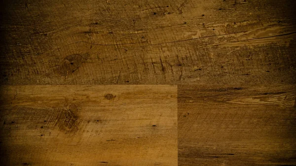 Altes Braun Rustikal Verwittertes Dunkles Grunge Holz Tisch Wand Dielenboden — Stockfoto