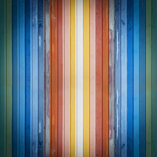 Gammal Abstrakt Väderbiten Åldrad Grunge Ljust Färgglada Målade Färgad Garagedörr — Stockfoto