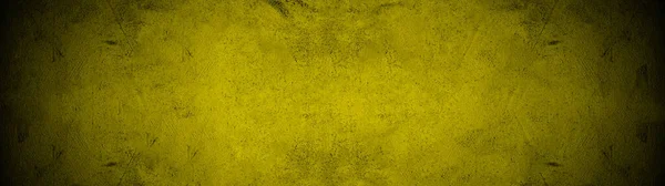 Dark Abstrait Grunge Jaune Couleur Peint Aquarelle Pierre Béton Texture — Photo