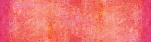 Streszczenie Kolorowy Czerwony Różowy Malowane Porysowane Akwarele Akwarele Pędzle Papier — Zdjęcie stockowe