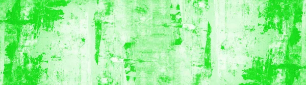 Abstract Colorful Green Neon Painted Scratched Aquarelle Watercolor Brushes Paper — Stock Photo, Image