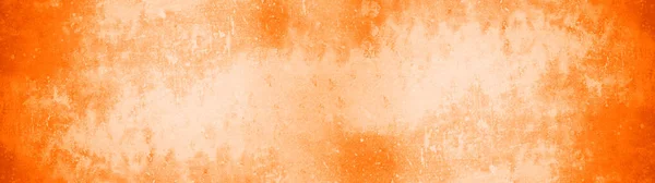 Abstrato Laranja Aquarela Pintado Papel Textura Fundo Banner — Fotografia de Stock