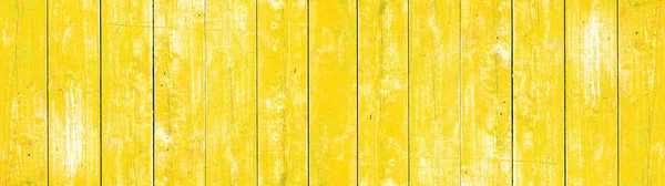 Abstract Grunge Rustic Old Yellow Painted Colored Wooden Board Wall — стоковое фото