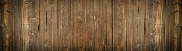 Old Brown Rustic Weathred Dark Grunge Wooden Timber Table Wall — Stock Photo, Image