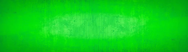 Mörk Abstrakt Neon Grön Sten Betong Papper Textur Bakgrund Panorama — Stockfoto