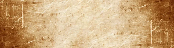 Old Brown Rustic Weathered Scratched Dirty Wooden Table Wall Texture — Stock Photo, Image