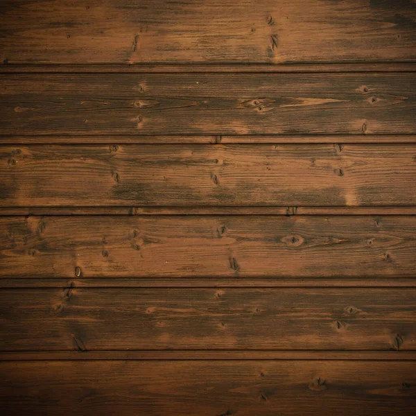 古い茶色の素朴な風化ダークグランジ木製の木のテーブルの壁の床板の質感 木製の背景正方形のトップビュー — ストック写真