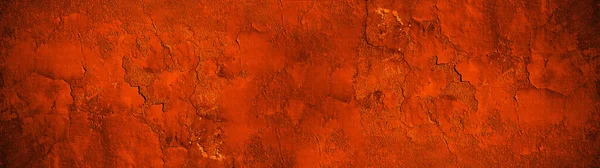 Dark Abstract Grunge Orange Color Colored Painted Watercolor Stone Concrete — Stock Photo, Image