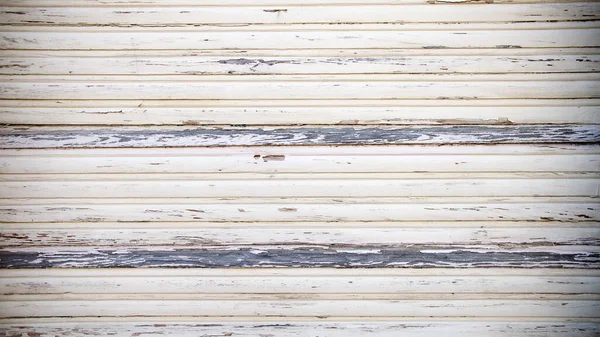 Old White Painted Exfoliate Rustic Bright Light Wooden Texture Wood — Stock Photo, Image