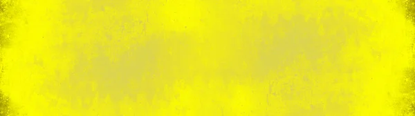 Abstrait Jaune Aquarelle Peint Texture Papier Fond Bannière Panorama — Photo