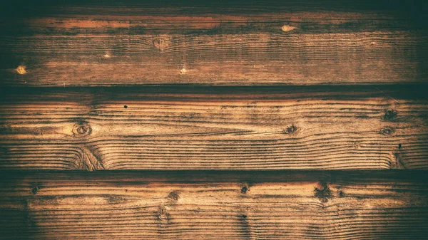 Old Brown Rustic Weathred Dark Grunge Wooden Timber Table Wall — Stock Photo, Image