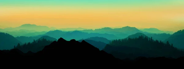 Landscape Background Banner Panorama — Stock Photo, Image