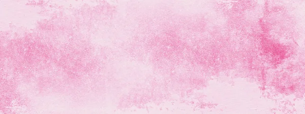 Abstrait Rose Blanc Doux Aquarelle Lumineuse Peint Texture Papier Fond — Photo