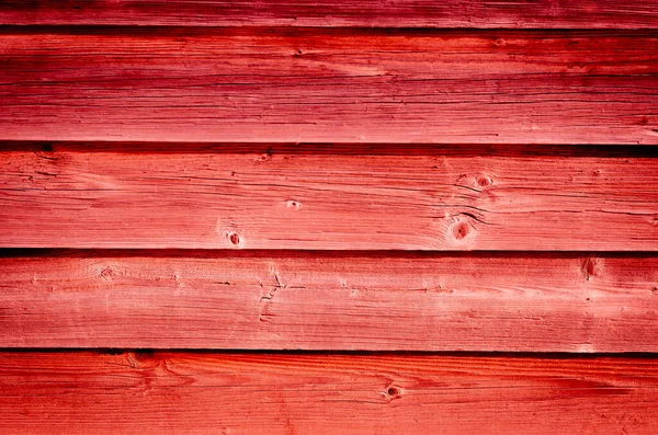 Abstract Grunge Rustic Old Red Painted Colored Wooden Board Wall — Stock Photo, Image