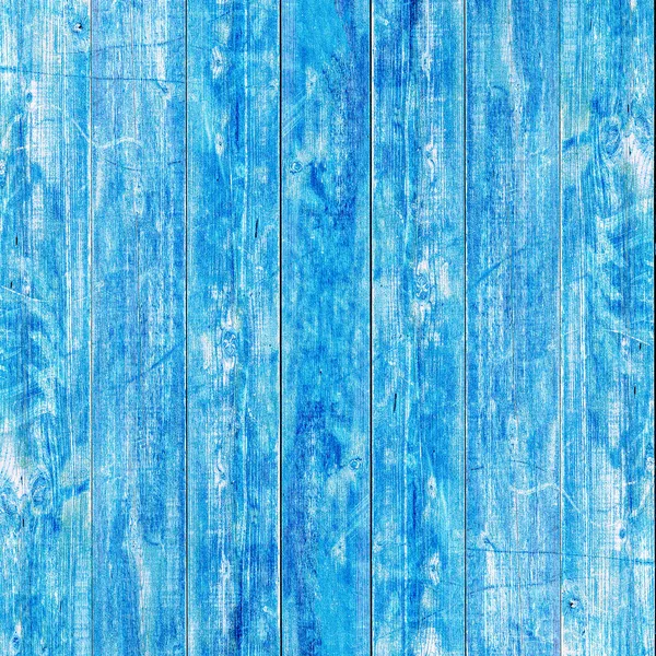 Abstract Grunge Rustic Old Blue Painted Colored Wooden Board Wall — Stock Photo, Image