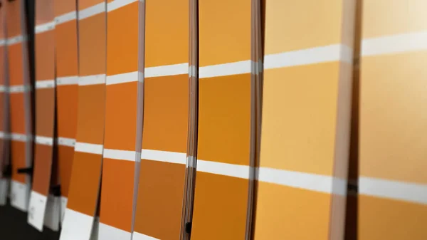 Colorful Palette Wall Painting Color Pattern Texture Yellow Orange — Stock Photo, Image