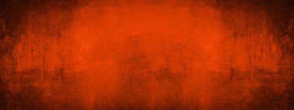 Dark Abstrait Grunge Orange Couleur Couleur Peint Aquarelle Pierre Béton — Photo