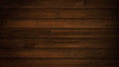 Eski kahverengi kırsal köhne eskimiş koyu renk ahşap ahşap ahşap masa döşeme tahta döşeme dokusu - ahşap arka plan pankartı üst görünüm