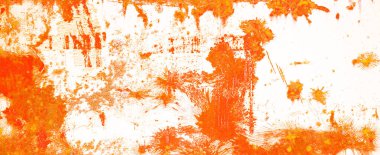 Soyut grunge turuncu, eski, yıpranmış, eskimiş, paslı, paslı, metal, çelik duvar desenli arka plan.