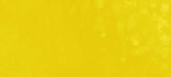 Kleurrijke Bokeh Lichten Gele Textuur Abstract Achtergrond Banner Panorama — Stockfoto