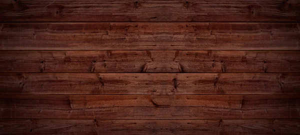 Starý Hnědý Venkovský Weathred Tmavý Grunge Dřevěné Dřevo Stůl Zeď — Stock fotografie