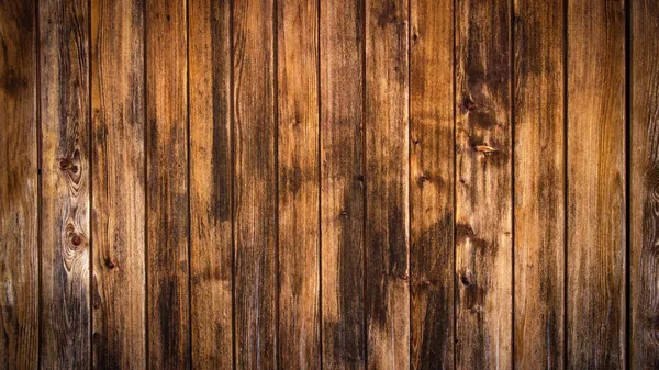 Old Brown Rustic Weathred Dark Grunge Wooden Timber Table Wall — Stock Photo, Image