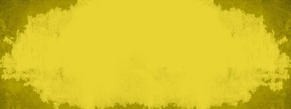 Absztrakt Sárga Akvarell Festett Papír Textúra Háttér Banner Panoráma — Stock Fotó