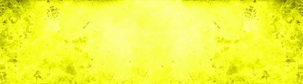 Dark Abstract Grunge Yellow Color Colored Painted Watercolor Stone Concrete — Stock Photo, Image