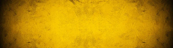 Dark Abstrait Grunge Couleur Jaune Couleur Peint Aquarelle Pierre Béton — Photo