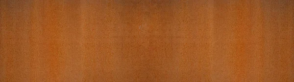 光沢のあるオレンジ色の茶色の金属製の石の背景のテクスチャバナーパノラマ — ストック写真