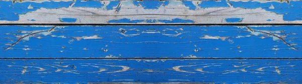 Stary Niebieski Malowane Złuszczający Rustykalny Jasne Światło Drewniane Tekstury Deska — Zdjęcie stockowe