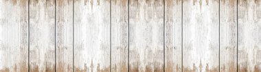 Eski beyaz gri boyanmış kırsal parlak parlak ahşap desen - ahşap arka plan panorama pejmürde