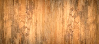 Eski kahverengi kırsal köhne eskimiş koyu renk ahşap ahşap ahşap masa döşeme tahta döşeme dokusu - ahşap arka plan pankartı üst görünüm