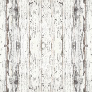 Eski beyaz eski püskü boyanmış kırsal, parlak, ahşap masa ahşap duvar dokusu - ahşap zemin kare üst görünüm