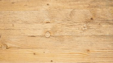 Eski kahverengi kırsal ışık parlak ahşap masa tahtası dokusu - ahşap arkaplan, üst manzara