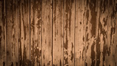 Eski kahverengi kırsal köhne eskimiş koyu renk ahşap ahşap ahşap masa döşeme tahta döşeme dokusu - ahşap arka plan pankartı üst görünüm