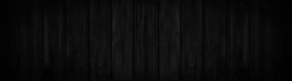 古い黒灰色の素朴な風化ダークグランジ木製のタイムビールテーブルの壁の床板質感 木製の背景バナーパノラマ トップビュー — ストック写真
