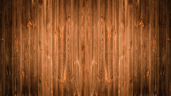 Old Brown Rustic Weathred Dark Grunge Wooden Timber Table Wall — Stock Photo, Image