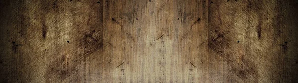 Old Brown Rustic Weathred Dark Grunge Wooden Timber Table Wall — стоковое фото