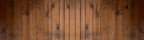 Old Brown Rustic Weathred Dark Grunge Wooden Timber Table Wall — Stock Photo, Image